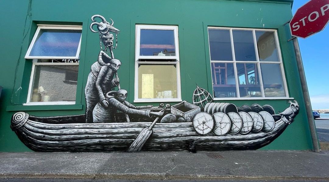 Phlegm @ Peel, Isle of Man, UK