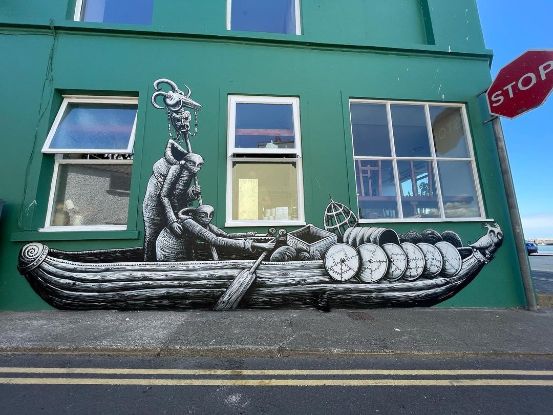 Phlegm @ Peel, Isle of Man, UK