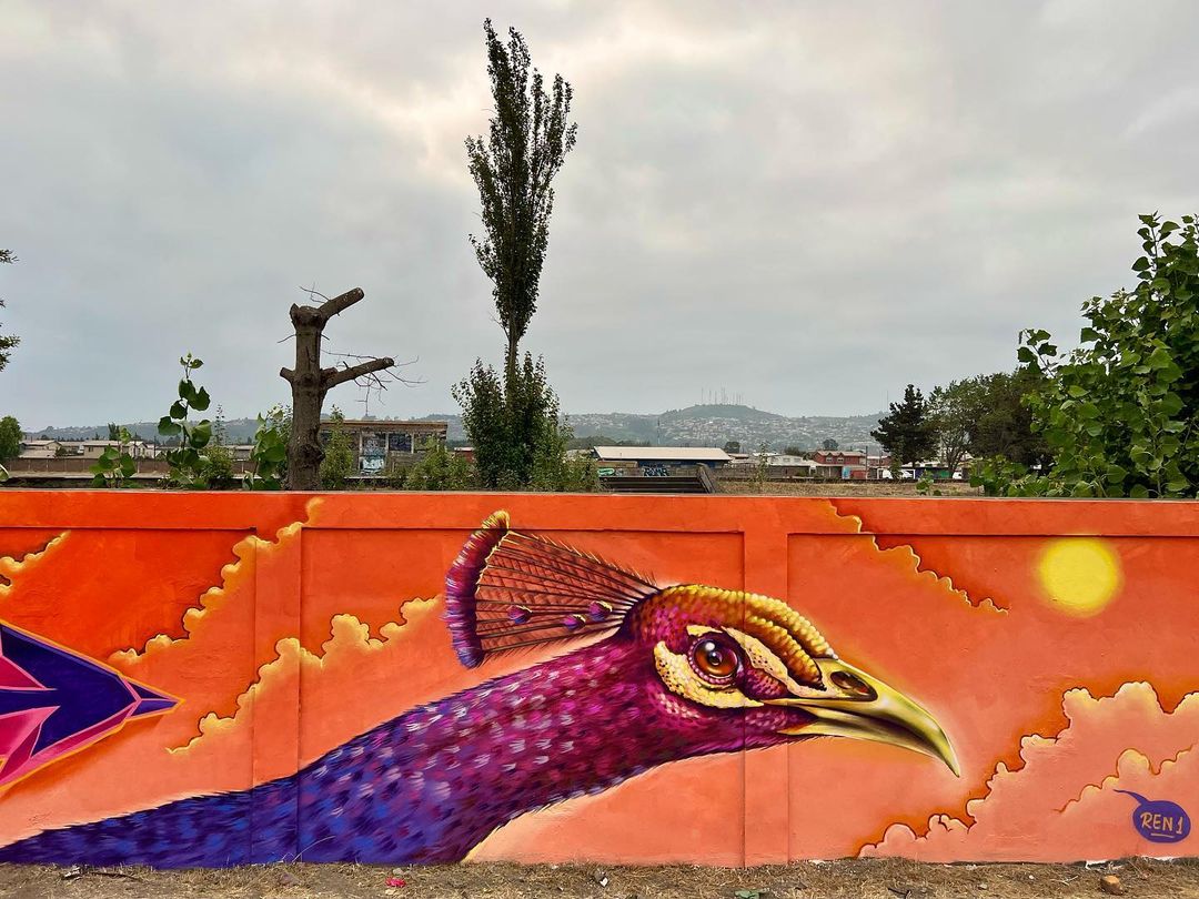 Ren Graffiti @ Talcahuano, Chile