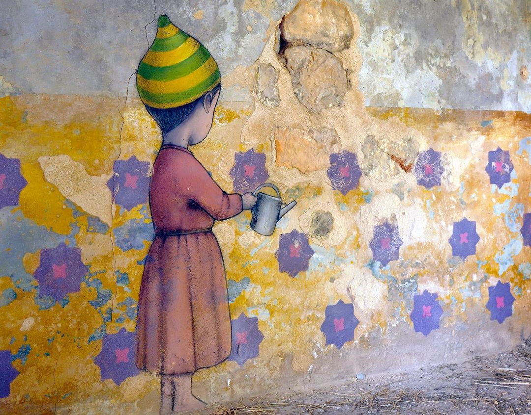 Seth Globepainter @ Qalandiya, Palestine