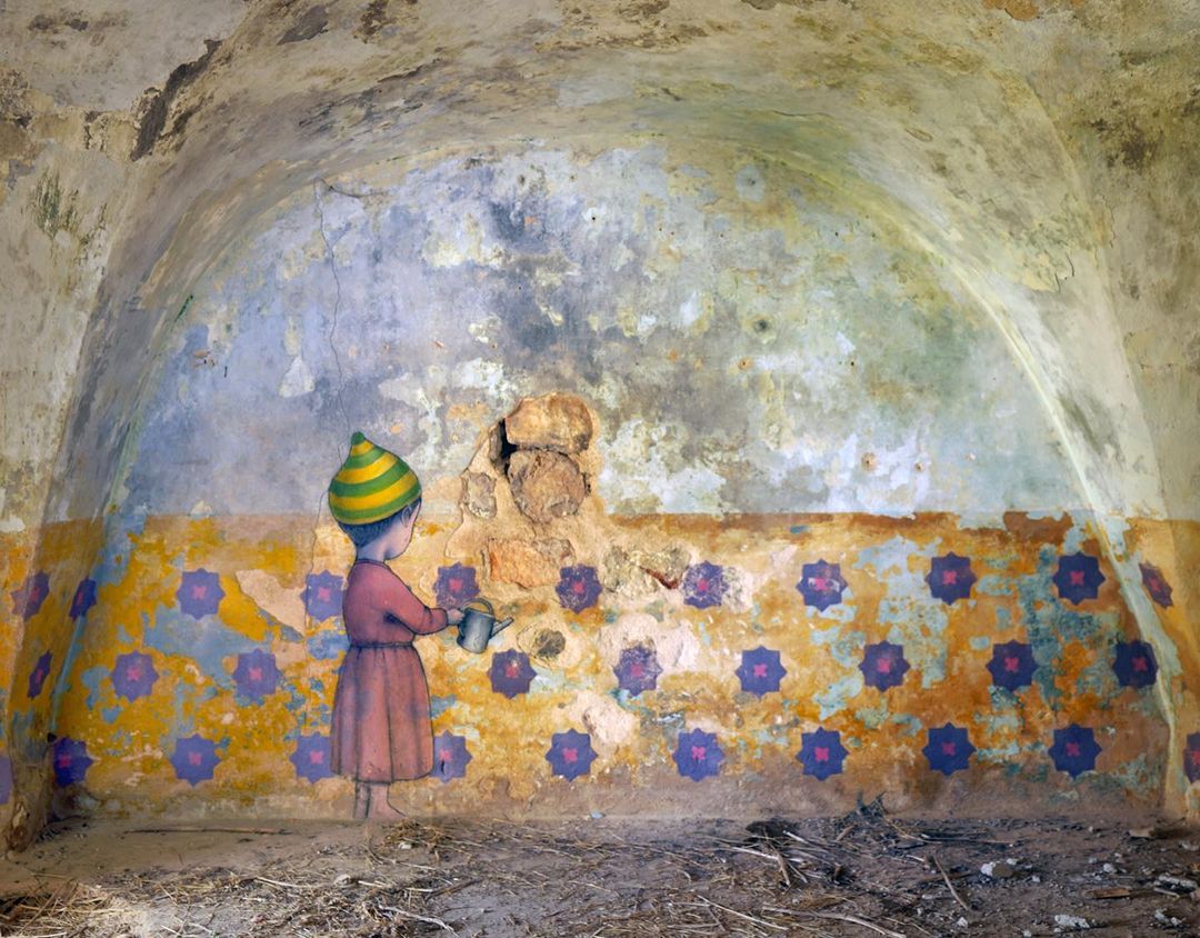 Seth Globepainter @ Qalandiya, Palestine