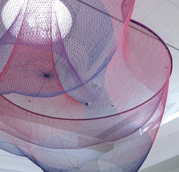 "Every Beating Second" by Janet Echelman