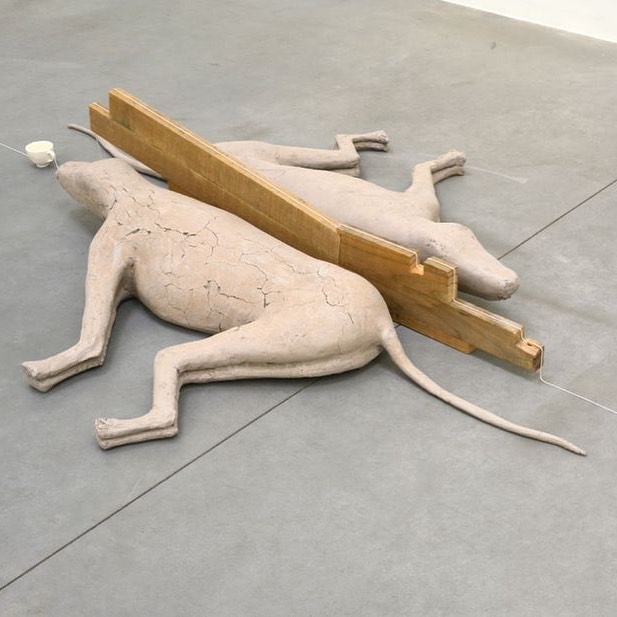 "Short Sentence" by Mark Manders