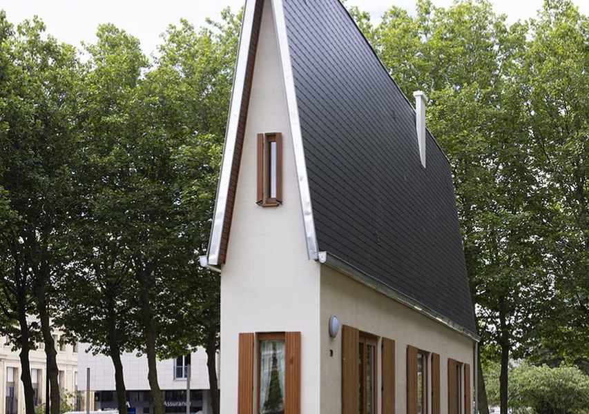 "Narrow House" by Erwin Wurm