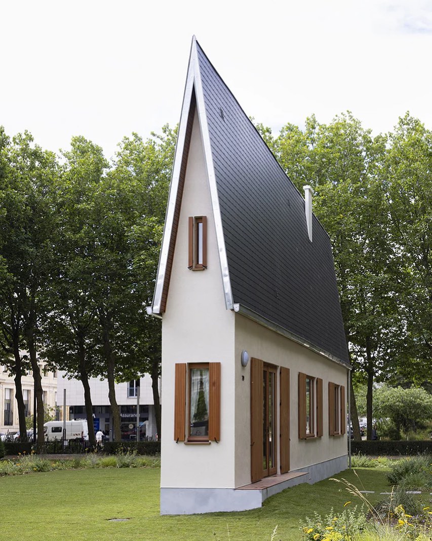 "Narrow House" by Erwin Wurm