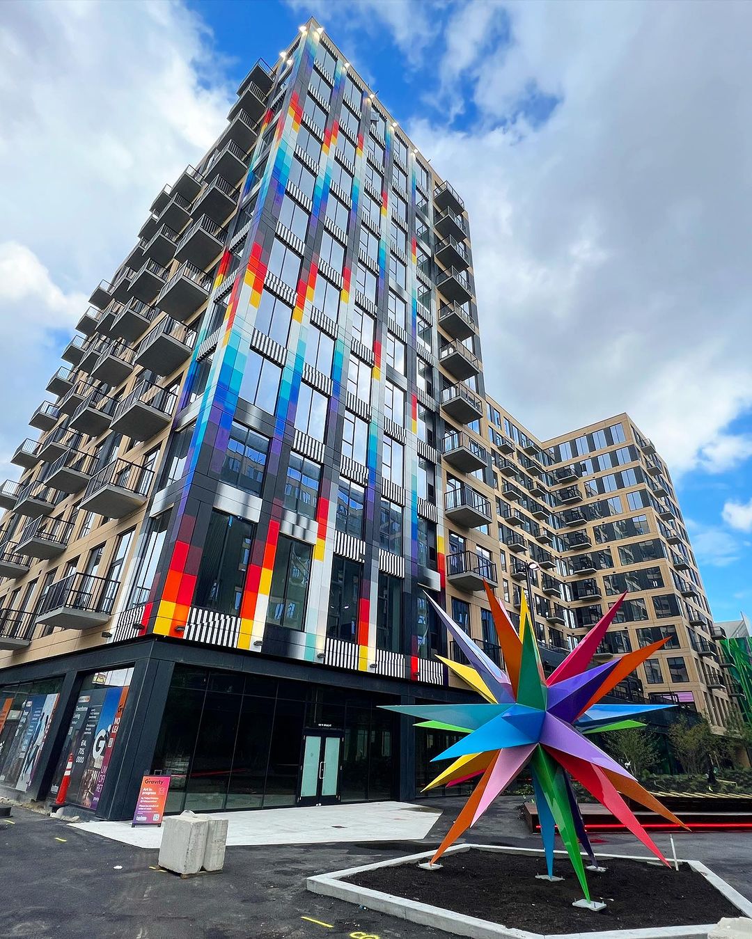 Felipe Pantone + Okudart @ Columbus, Ohio, USA