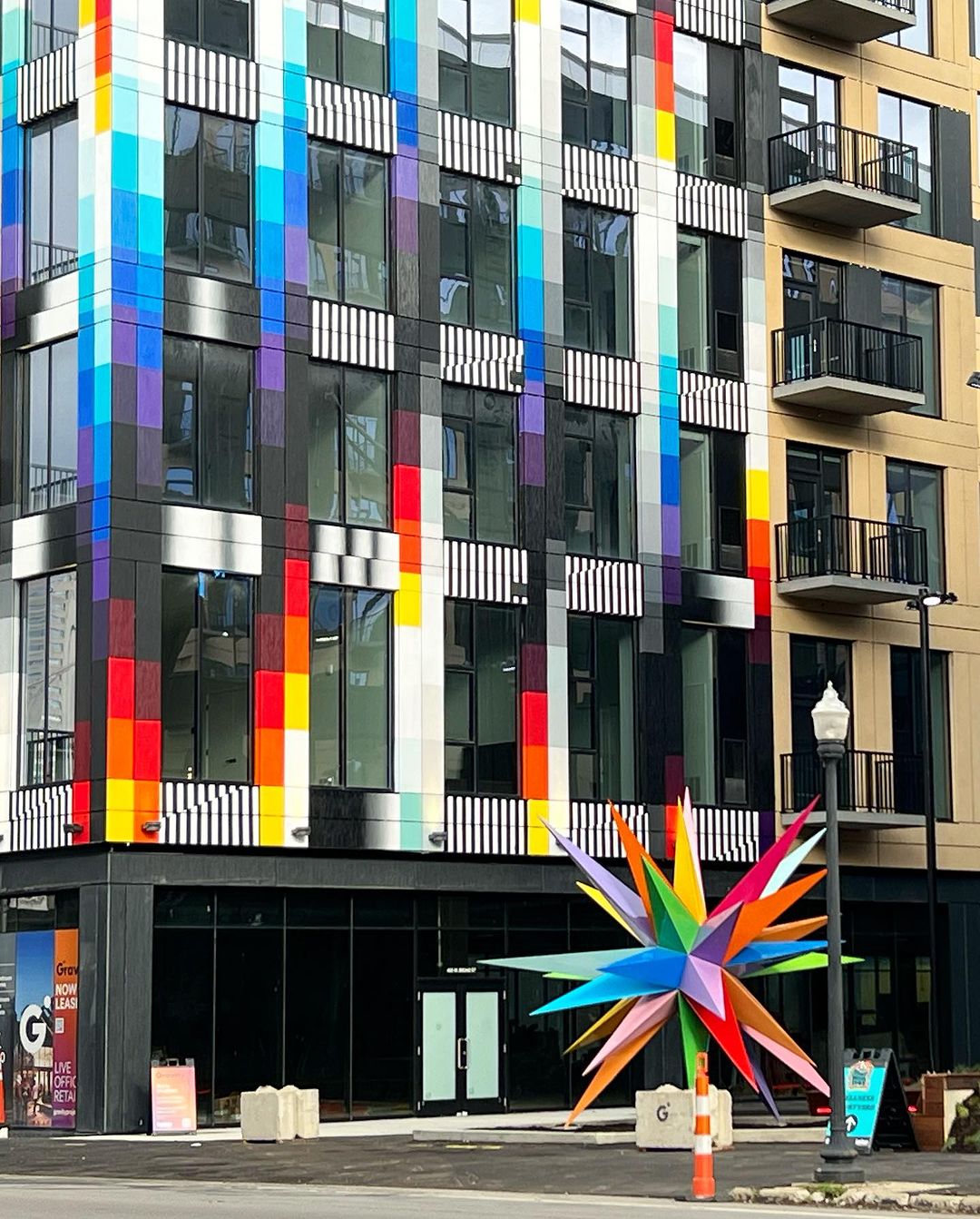 Felipe Pantone + Okudart @ Columbus, Ohio, USA