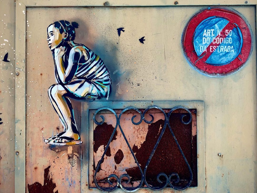 Alice Pasquini @ Lisbon, Portugal