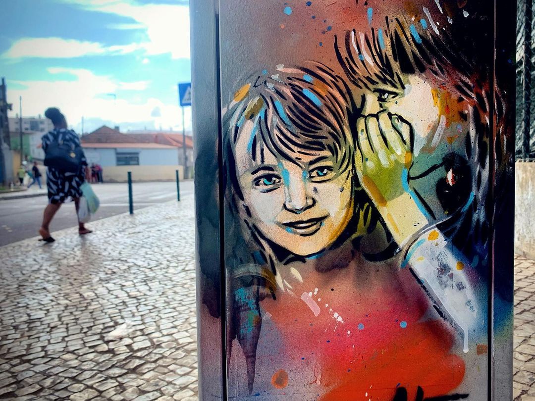 Alice Pasquini @ Lisbon, Portugal