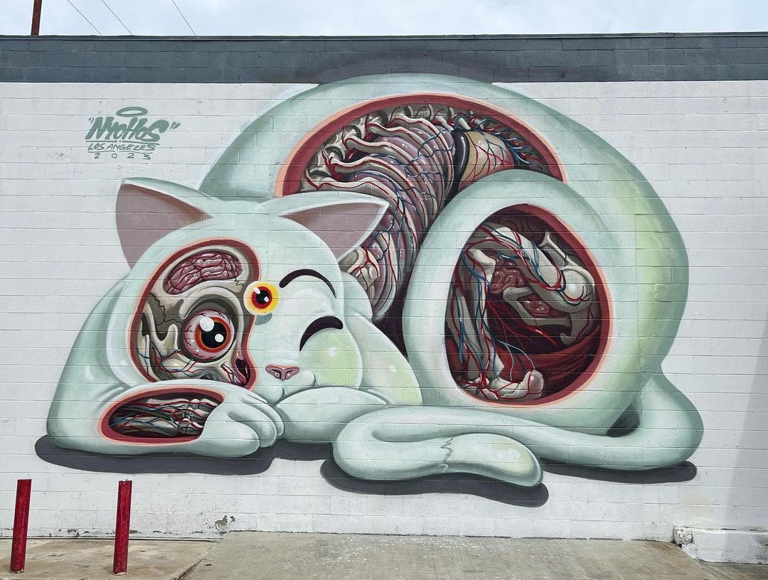 Nychos @ Los Angeles, California, USA Nychos @ Los Angeles, California, USA