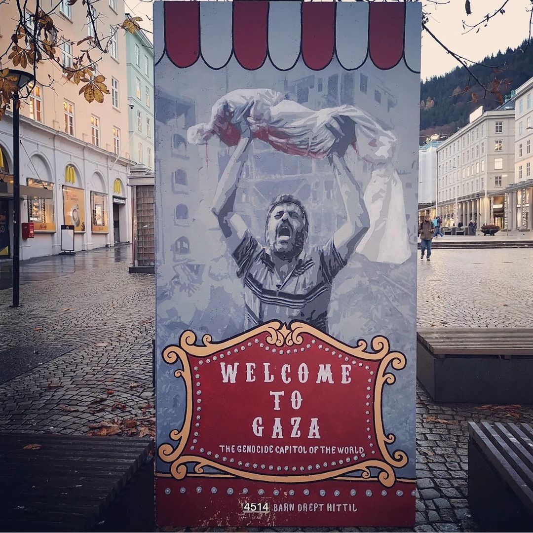 AFK + Mo Street art @ Bergen, Norway AFK + Mo Street art @ Bergen, Norway