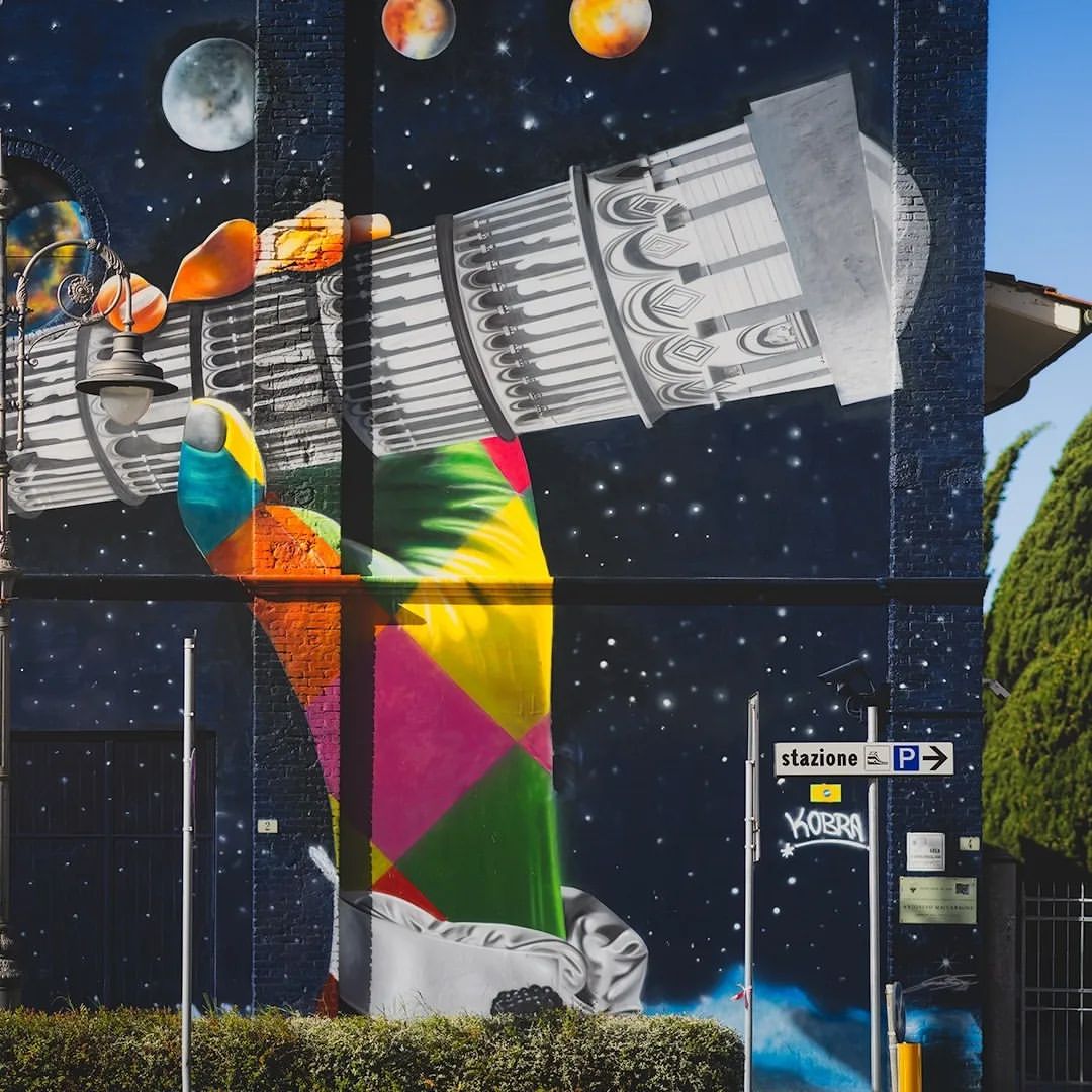 Eduardo Kobra @ Pisa, Italy