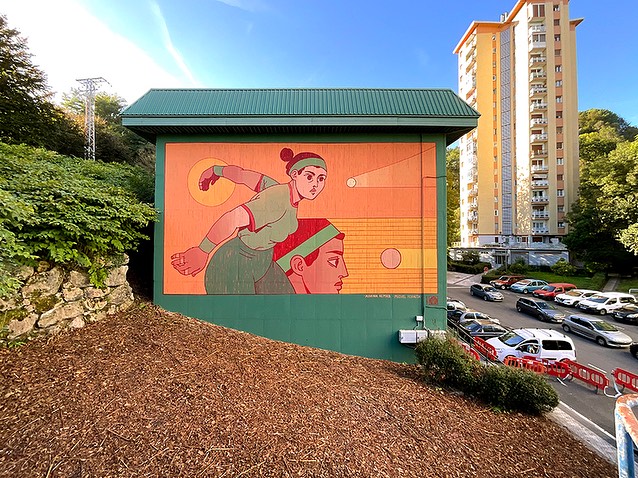 Miguel Peralta + Xoana Almar @ San Sebastián, Spain