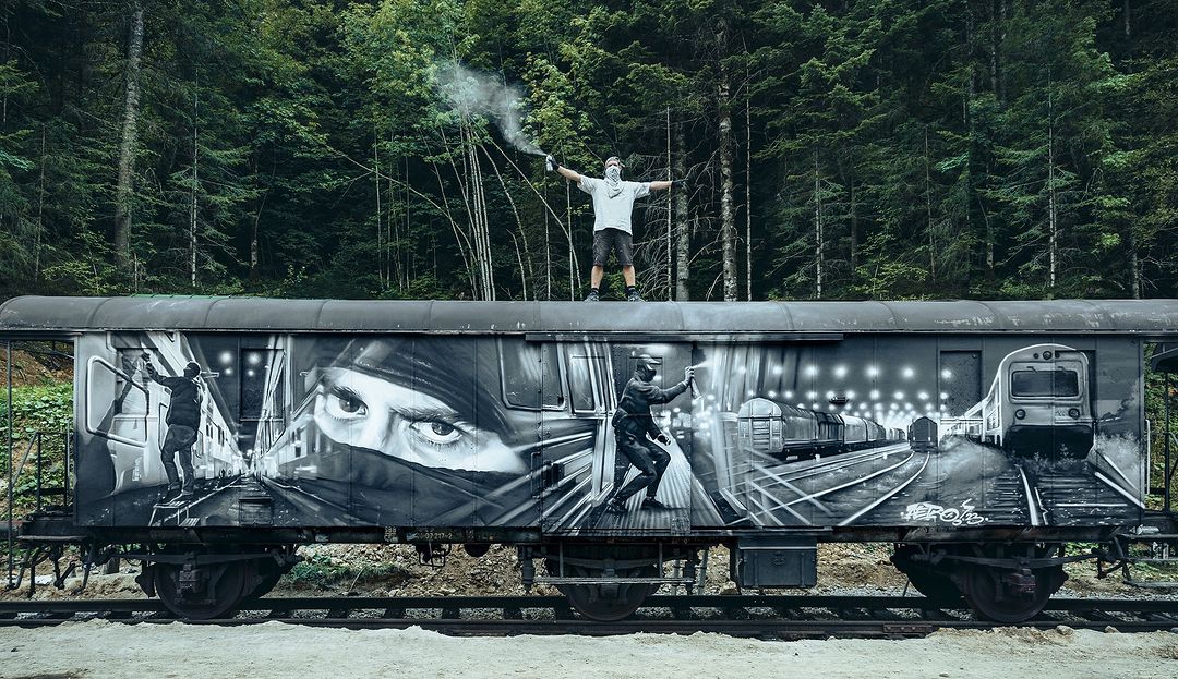 Aéro Créaéro Décograff @ Les Hôpitaux-Neufs, France