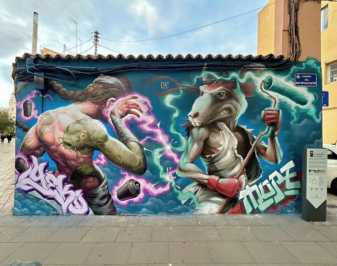 Yeko + Alain Welter @ Valencia, Spain