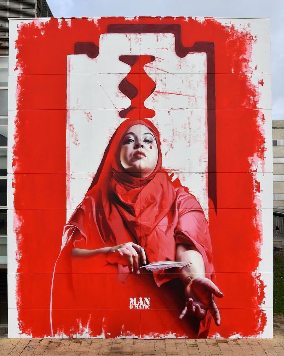 Manomatic Streetart – Manomatic @ Huelva, Spain – Barbara Picci
