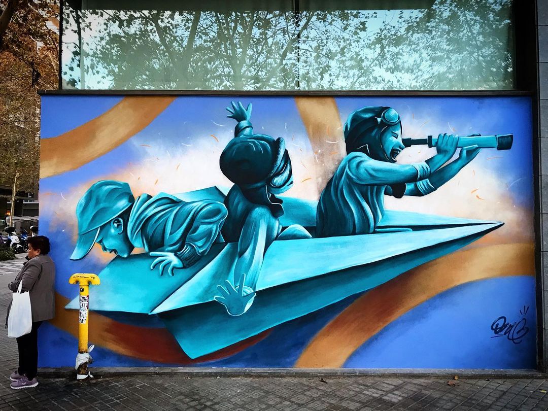 MuralONAs @ Barcelona, Spain