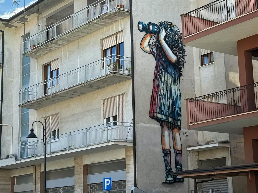 Alice Pasquini @ Casette d'Ete, Italy