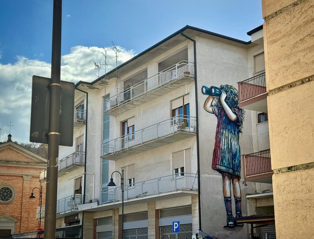 Alice Pasquini @ Casette d'Ete, Italy