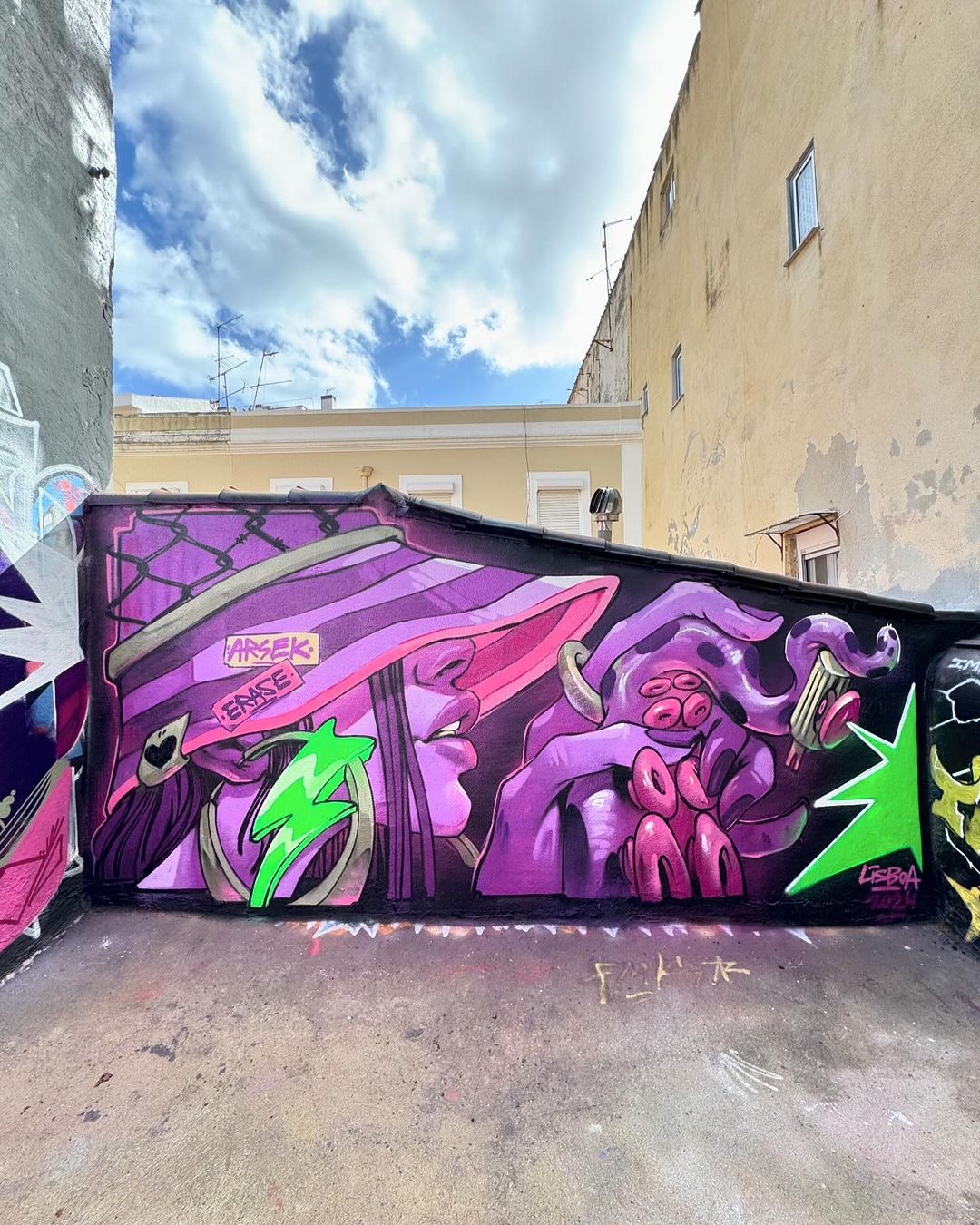 Arsek & Erase @ Lisbon, Portugal