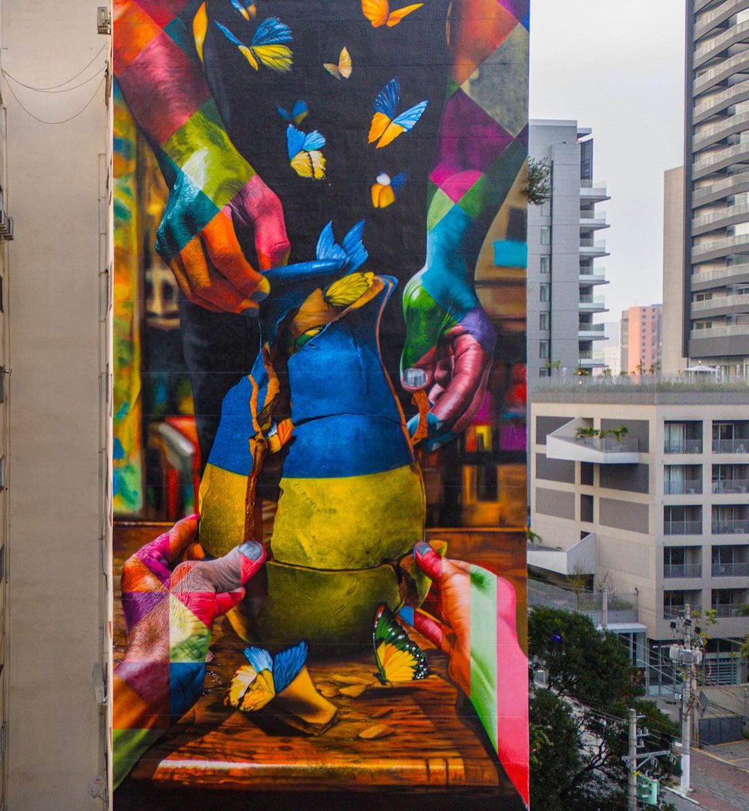 Eduardo Kobra @ Sao Paulo, Brazil