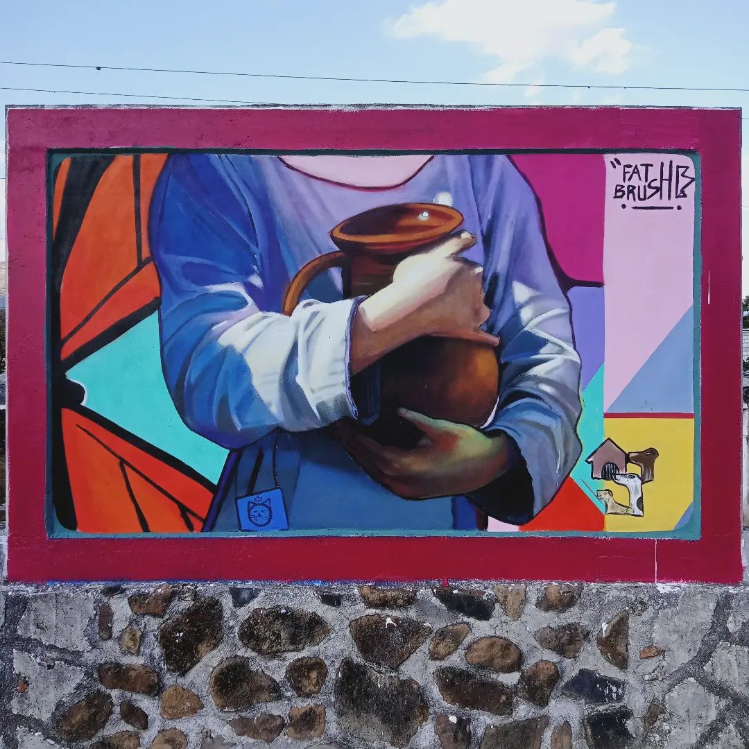 Fat Brush @ Tlayacapan, Mexico