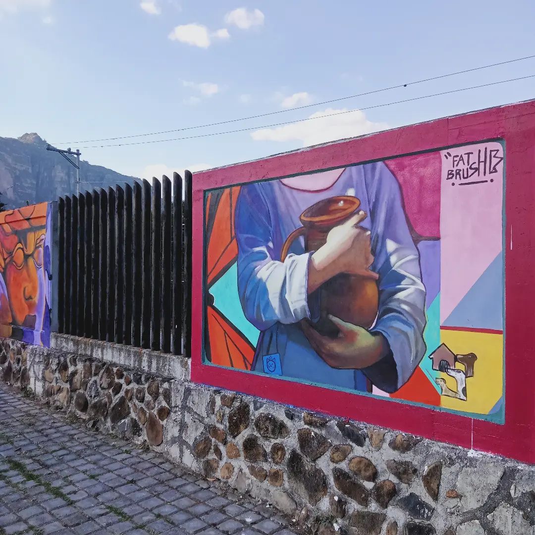 Fat Brush @ Tlayacapan, Mexico