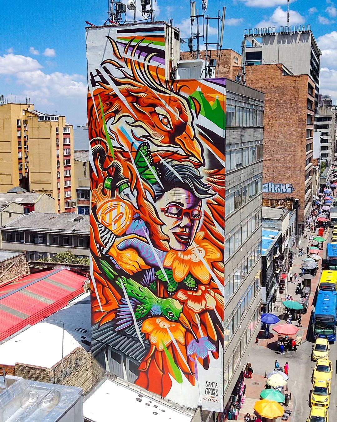 Santa Gross @ Bogota, Colombia