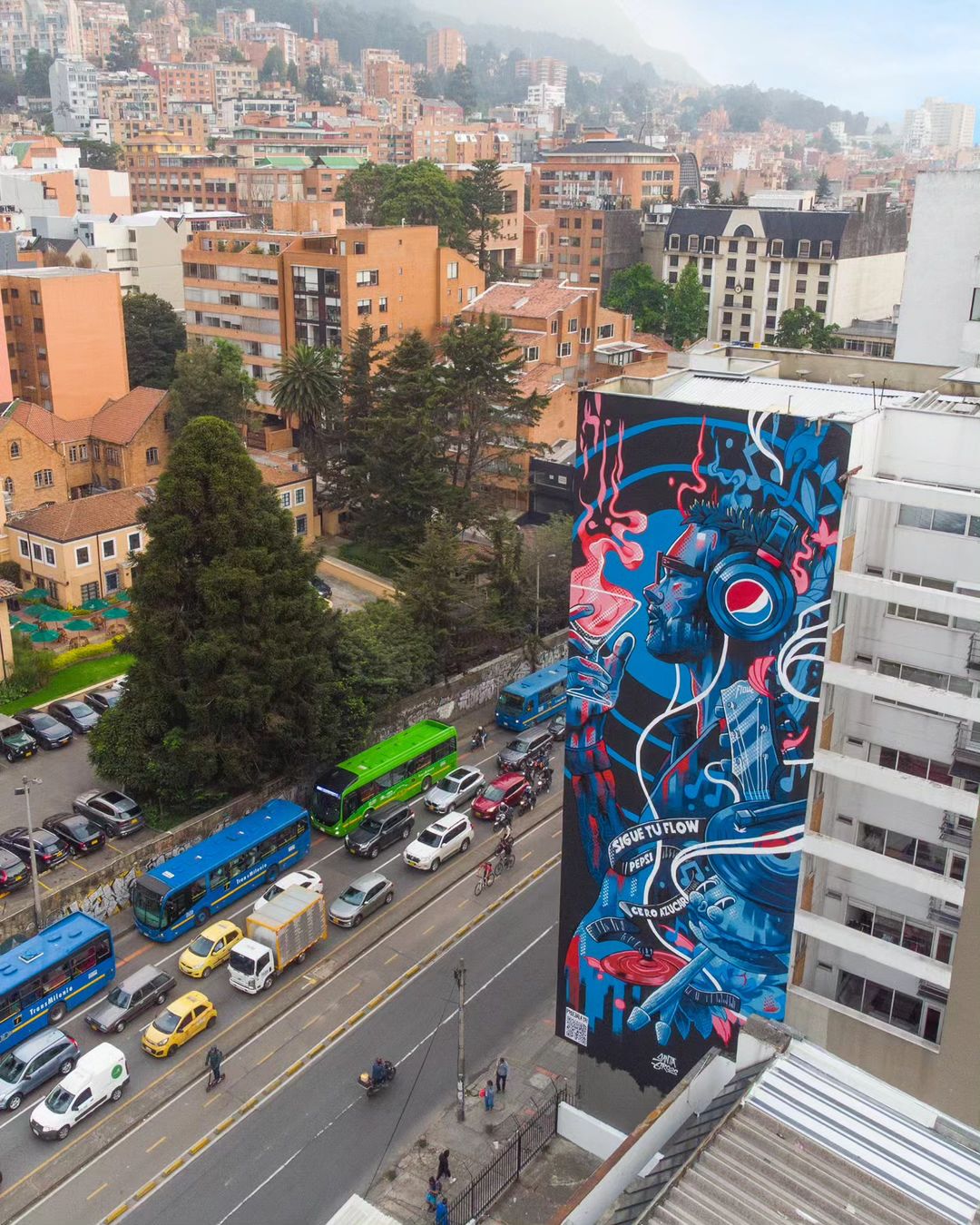 Santa Gross @ Bogota, Colombia