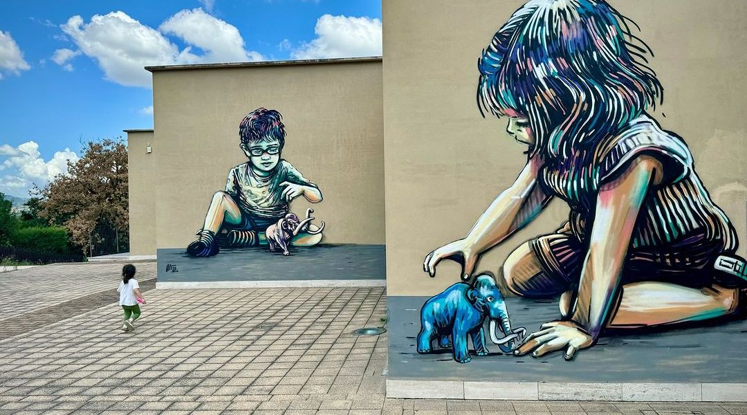 Alice Pasquini @ Pietrafitta, Italy
