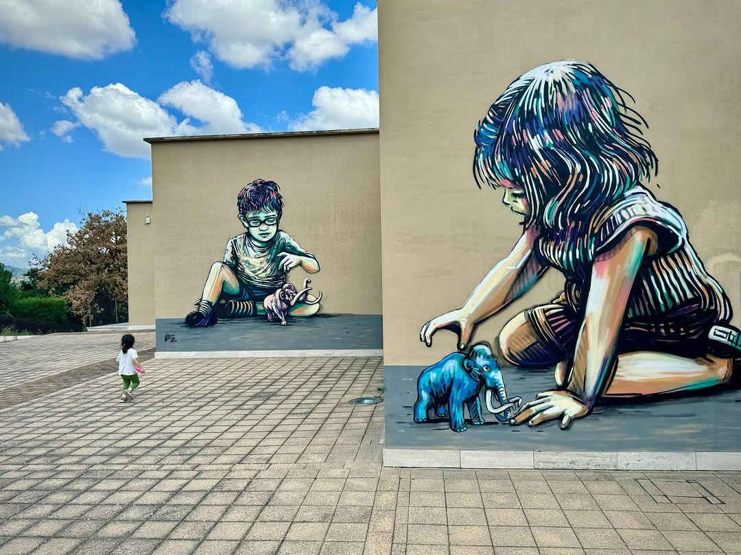Alice Pasquini @ Pietrafitta, Italy