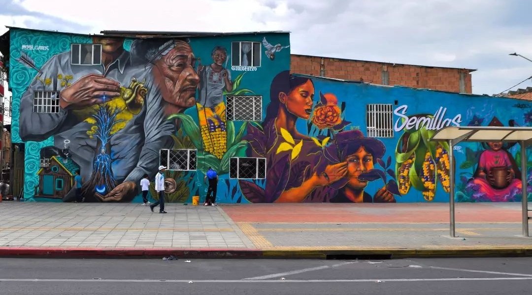 Mr.Garek + Angélica Olmoz + Hadez + Bap ThreeOne + Stoika @ Bogota, Colombia