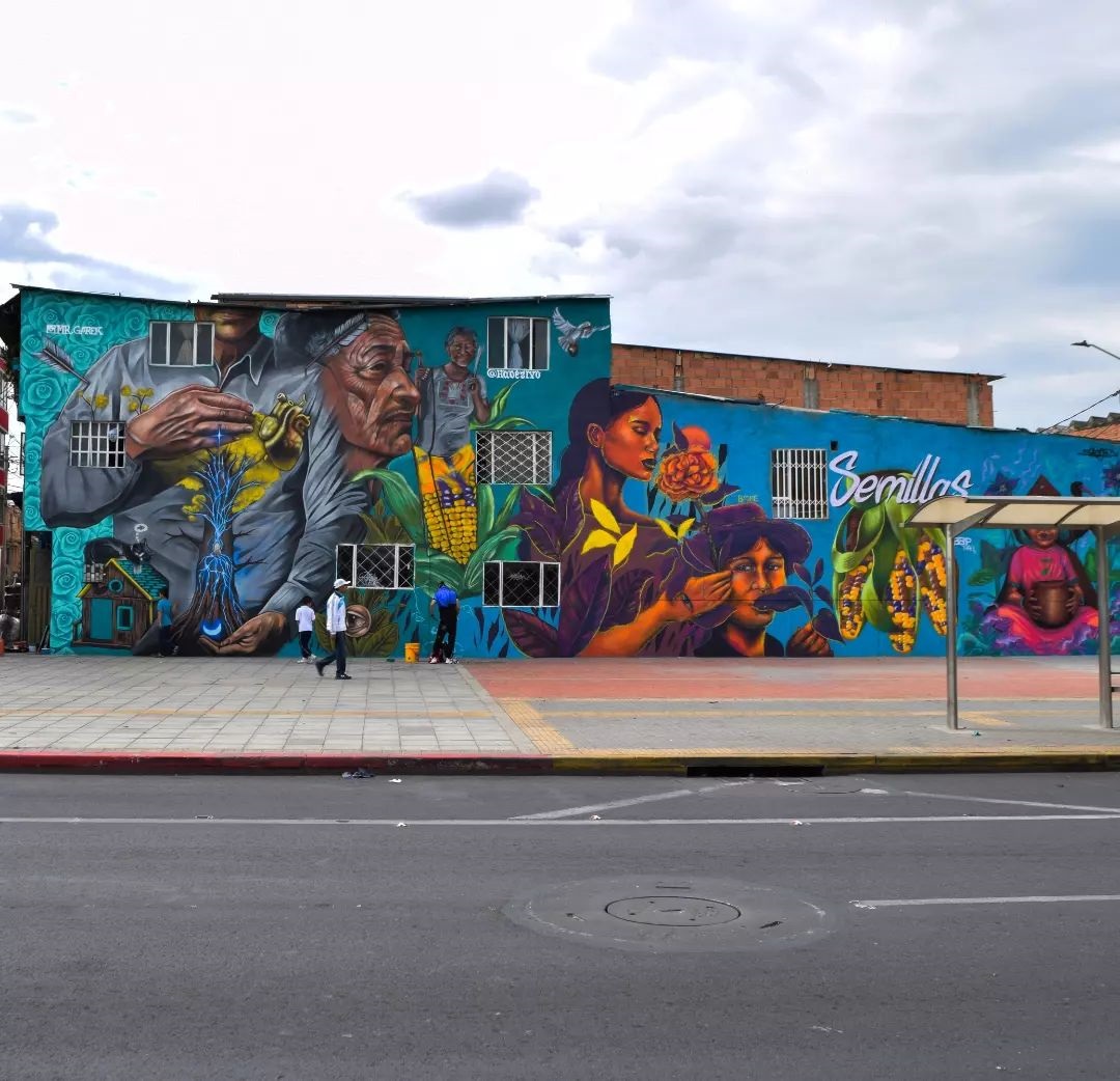 Mr.Garek + Angélica Olmoz + Hadez + Bap ThreeOne + Stoika @ Bogota, Colombia