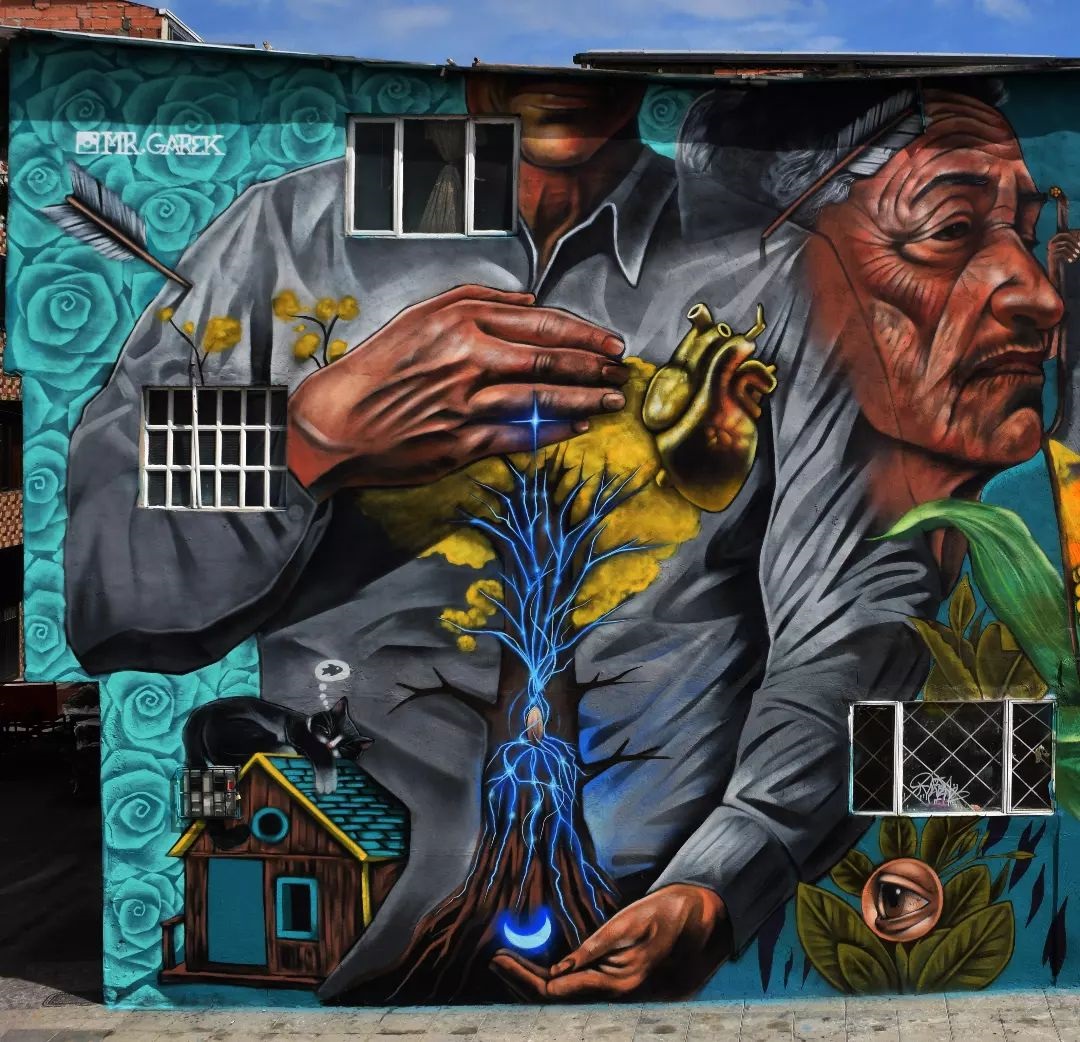 Mr.Garek + Angélica Olmoz + Hadez + Bap ThreeOne + Stoika @ Bogota, Colombia